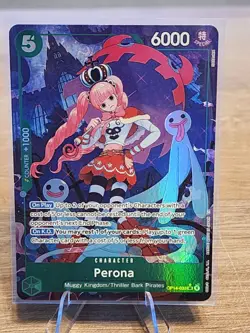 Perona (SR) Alternate Art OP14-033 One Piece TCG The Azure Sea's Seven - Image 1