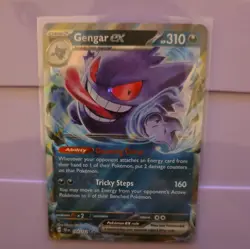 Pokemon TCG English - Temporal Forces - Gengar ex 104/162 - NM - Image 1