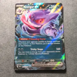 Pokemon TCG English - Temporal Forces - Gengar ex 104/162 - NM - Image 1
