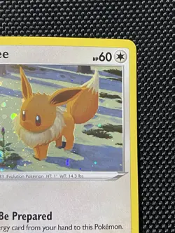 Eevee SWSH190 SWSH Sword & Shield Promo Cards Holo LP/NM - Image 3