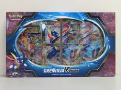 2021 Pokemon Greninja V-UNION Special Collection Factory Sealed Box - Image 1