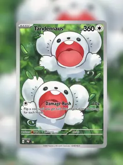 Custom Pokemon Tcg Fan Art Tandemaus - Image 1