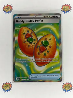 Buddy-Buddy Poffin Ultra Rare Mega Evolution 167/132 Pokemon TCG - Image 1