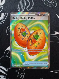 Buddy-Buddy Poffin 167/132 Pokemon TCG Mega Evolution Ultra Rare English - Image 1