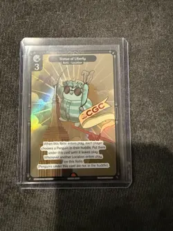 VIBES TCG PROMO 2025 NYCC - Statue of Liberty - CGC PROMO NM! - Image 2
