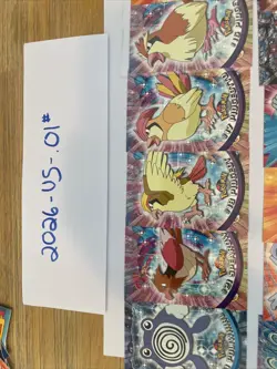 1999 Topps Pokemon TV Animation 10 Card Lot Vintage Rare; Random Selection - Image 1