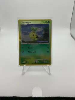 Turtwig 103/130 - Diamond & Pearl Stamped - Reverse Holo LP Pokemon Card - Image 1