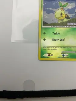 Turtwig 103/130 - Diamond & Pearl Stamped - Reverse Holo LP Pokemon Card - Image 4