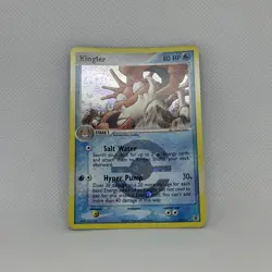 RARE Pokemon Kingler Ex FireRed & LeafGreen Card 26/112 Reverse Holo NM CLEAN!! - Image 3