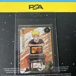 PSA Magazine Exclusive Kayou Naruto Uzumaki Promo Card NRSA-PR-003 PR Sealed - Image 1