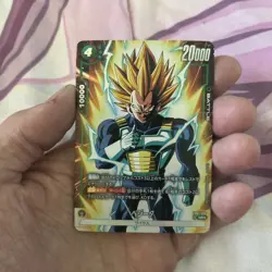Dragon Ball Super Card Game Vegeta Awakened Pulse FB01-096 SR* - Image 1