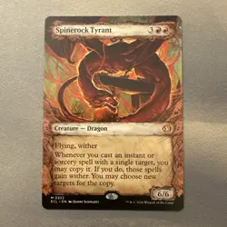 Spinerock Tyrant MINT Showcase 322 Lorwyn Eclipsed ECL MTG Mythic Unplayed M/NM - Image 1