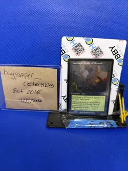 1x ETCHED FOIL Yavimaya, Cradle of Growth Retro Frame MTG Modern Horizons 2 - Image 1