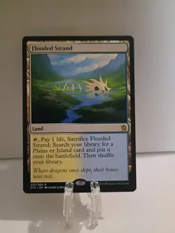 Magic MTG: Flooded Strand - Khans Of Tarkir (KTK) #233 Near Mint Rare - Image 1
