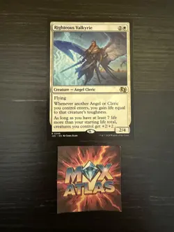 MTG - Righteous Valkyrie - Magic the Gathering - Jumpstart - 246 - Image 1