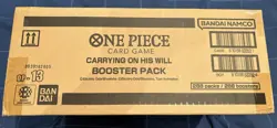 One Piece TCG OP13 Carrying On His Will English Sealed Case UK - 12x Booster Box - Image 1