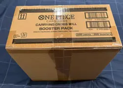 One Piece TCG OP13 Carrying On His Will English Sealed Case UK - 12x Booster Box - Image 3