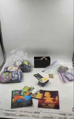 Pokemon Multicolor Pikachu Charmander Bulbasaur Collection TCG Trading Cards Lot - Image 1