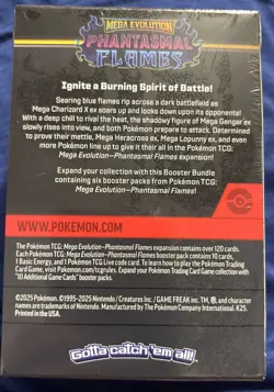 Pokemon TCG ME02 Phantasmal Flames Booster Bundle Sealed New - Image 2
