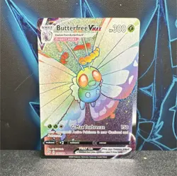 Pokemon Butterfree VMAX 190/189 Swsh03 Darkness Ablaze Secret Rare Full Art Holo - Image 1
