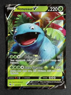 Venusaur V 001/073 Champion's Path Ultra Rare Pokemon TCG NM/Near Mint - Image 1