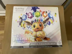 Pokemon TCG S&V Prismatic Evolutions Elite Trainer Box ETB NEW/Sealed - Image 1