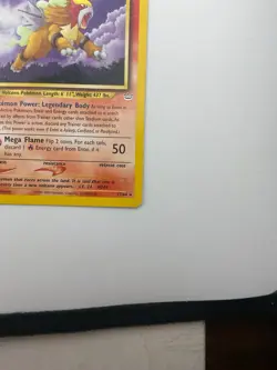 Pokemon Entei 17/64 Non Holo Neo Revelation Unlimited MP - LP - Image 3