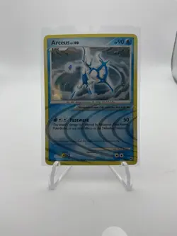 2009 NM Arceus Lv.100 Holo Rare AR4 Water Platinum Arceus Set Subset - Image 1