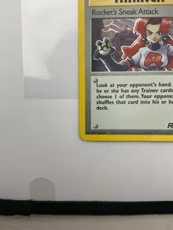 Pokemon Team Rocket TCG Rocket's Sneak Attack Holo Card 16/82 - Image 4