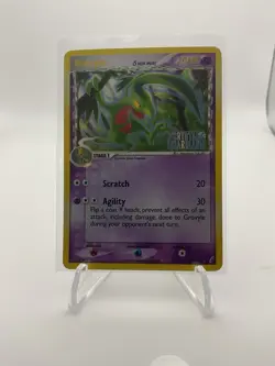 Grovyle Reverse Holo 19/100 STAMPED Crystal Guardians Rare Pokemon TCG - Image 1