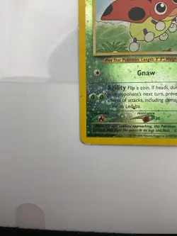 Ledyba Reverse Holo Pokemon 7/18 Southern Islands Collection - Image 4