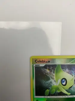Pokemon Celebi Reverse Holo Rare Card 7/123 D&P Mysterious Treasures - Image 5