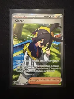 Kieran 206/167 Pokemon SV06: Twilight Masquerade Ultra Rare NM - Image 1