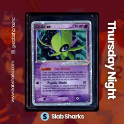 2005 POKEMON POP SERIES 2 #17/17 CELEBI EX HOLO - Image 1