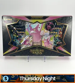 POKEMON TCG SHINY CROBAT VMAX SHINING FATES SEALED PREMIUM COLLECTION BOX - Image 1