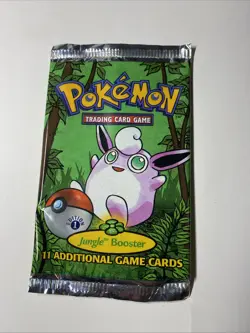 Pokemon TCG 1st Edition Jungle Set Of 3 Opened Booster Packs - Image 3