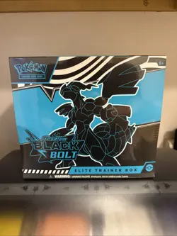 Pokemon TCG Scarlet and Violet Black Bolt Elite Trainer Box - Image 1