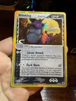 Pokemon Nidoking (Delta Species) 6/101 EX Dragon Frontiers Holo - Image 1