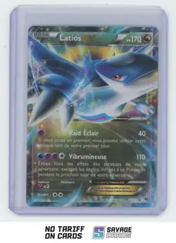 2015 Pokemon XY Roaring Skies French Latios EX #58/108 - Image 1