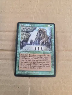 WOTC MTG Sylvan Library Magic The Gathering Legends, LP 1994 - Image 1