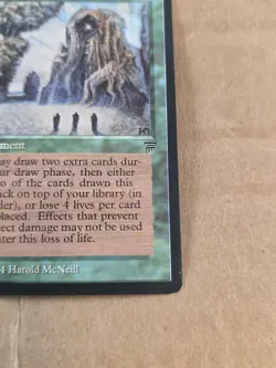 WOTC MTG Sylvan Library Magic The Gathering Legends, LP 1994 - Image 4