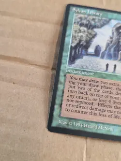 WOTC MTG Sylvan Library Magic The Gathering Legends, LP 1994 - Image 5