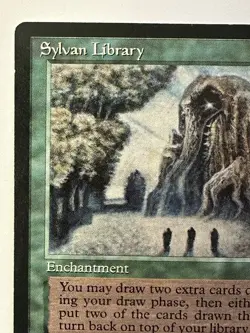 Sylvan Library Magic The Gathering Legends LP Read Description - Image 2