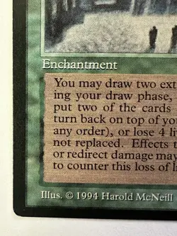 Sylvan Library Magic The Gathering Legends LP Read Description - Image 4