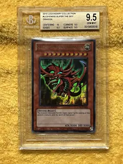 YU GI OH Slifer the Sky Dragon LC01-EN002 Legendary Collection - Image 1
