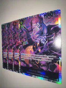 OP06-086 Gecko Moria - Super Rare - One Piece TCG English SR - X4 Playset - Image 3