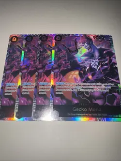 OP06-086 Gecko Moria - Super Rare - One Piece TCG English SR - X4 Playset - Image 4