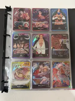 Bandai One Piece Card Game 2nd Anniversary Chinese Holo Foil Set Luffy Zoro - Image 4