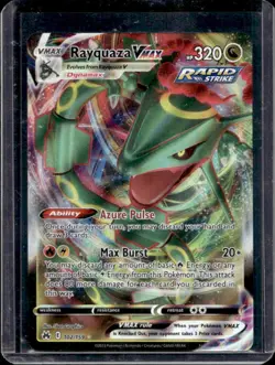 2023 Pokemon SWSH Crown Zenith Rayquaza VMAX #102/159 - Image 1