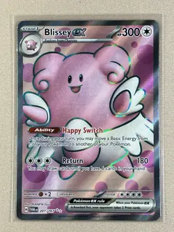 Blissey ex 201/167 Ultra Rare Holo NM Pokemon Sv06: Twilight Masquerade - Image 1